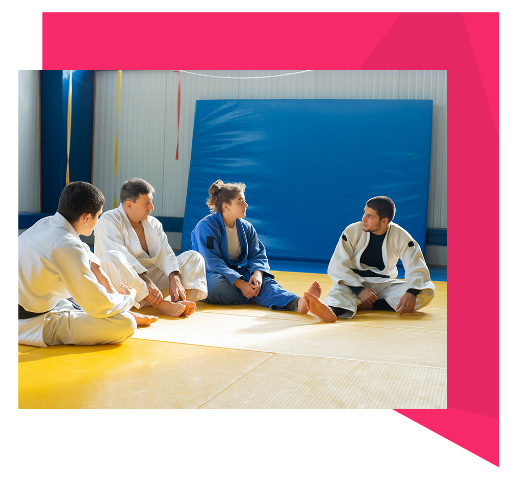 Judo booking and management software